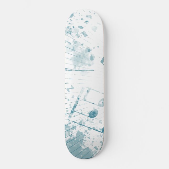 Musikalisk Atmosfär 5 Mini Skateboard Bräda 18,5 Cm (Framsida)