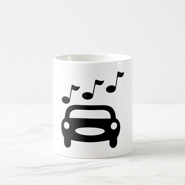 Musikalisk bil kaffemugg (Skapare uppladdad)