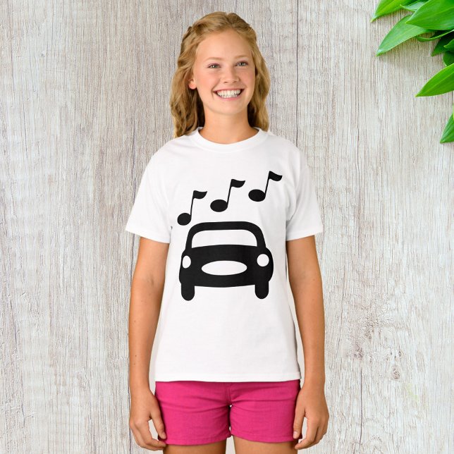 Musikalisk bil t shirt (Skapare uppladdad)