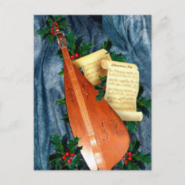 Musikalisk julkort helg vykort