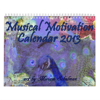 Musikalisk motivationkalender 2013 kalender