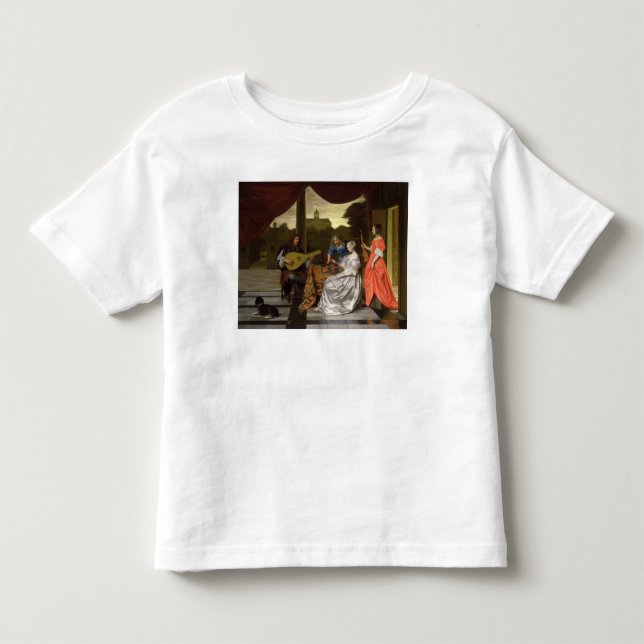 Musikalisk plats i Amsterdam Tee Shirt (Framsida)