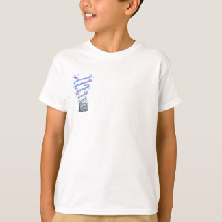 Musikalisk Robot DJ Magiska Barn T Shirt