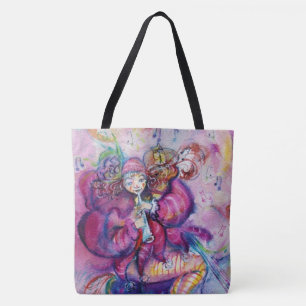 MUSIKALISK ROSA CLOWN TYGKASSE
