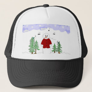 Musikalisk Snöman Keps