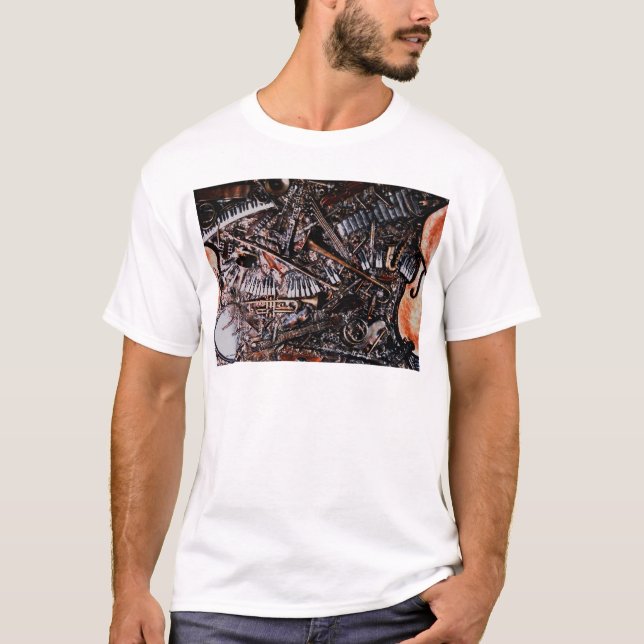 Musikalisk soppa t shirt (Framsida)