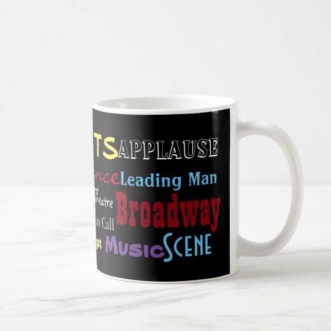 Musikalisk Theatremugg Kaffemugg (Höger)