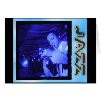 Musikaliska Interludes: VintageJazz Hälsningskort