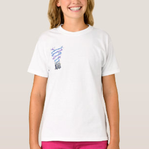 Musikaliska Noter som Virvlar från Radio Barn T Shirt