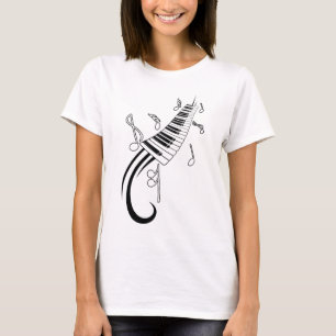 Musikaliska nycklar tee