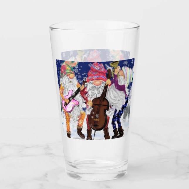 Musikaliska Tomtegubbar Glas (Framsida)