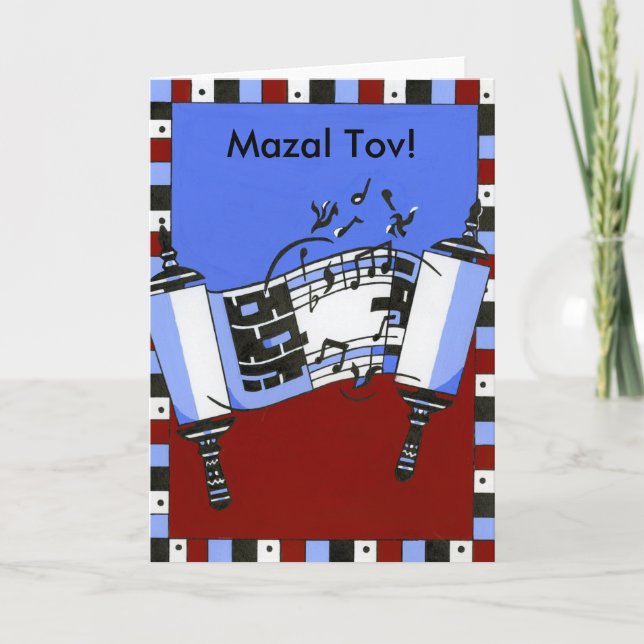 Musikaliska Torah Kort (Framsida)