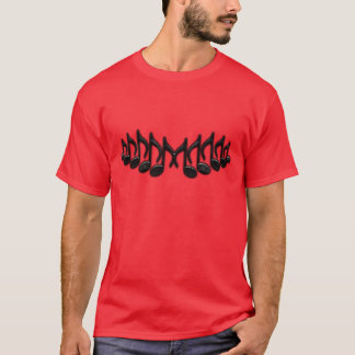 Musikaliskt brev "M ", T-shirt