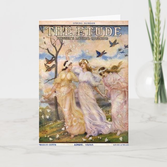 Musikaliskt kort (Framsida)