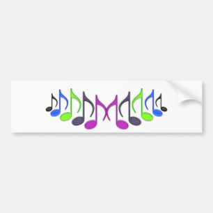 Musikaliskt symbol "M ", Bildekal