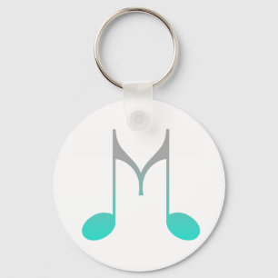 Musikaliskt symbol "M ", Nyckelring