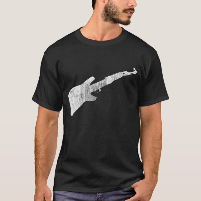 Musikaliskt vapen t shirt (Framsida)