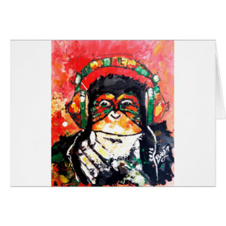 Musikälskare Hälsningskort