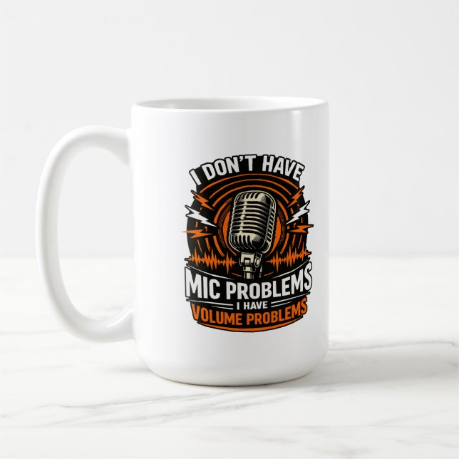 musikälskare kaffemugg (Vänster)