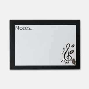 Musikälskare Post-it Block