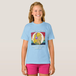 musikälskare t shirt