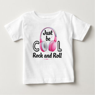 Musikälskare Var bara cool Rock and Roll T Shirt
