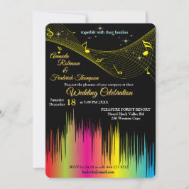 Musikälskares Firande Teman Inbjudningar