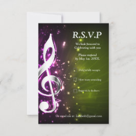 Musikälskares Firande Teman OSA Kort