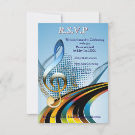 Musikälskares Firande Teman OSA Kort