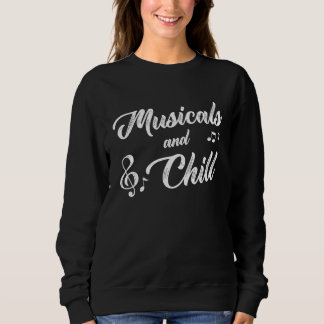 Musikalteater För Flickor Musikal och Avslappning T Shirt
