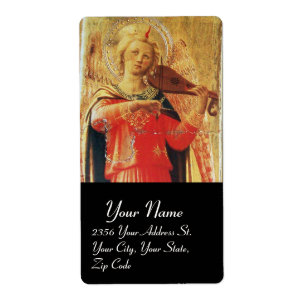 MUSIKANGEL I RED OCH GULD, Svart Fraktsedel