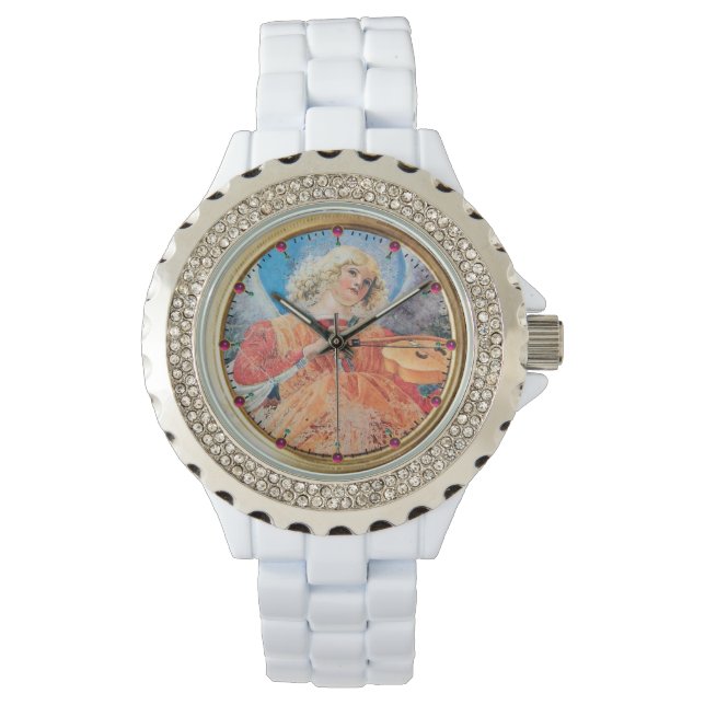 MUSIKANGEL/ROSA AMETYSTGEMS ARMBANDSUR (Framsida)