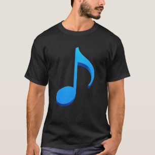 Musikanteckning - åtta anteckningar t shirt