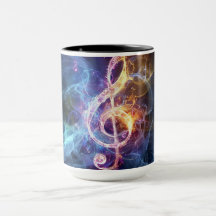 Musikanteckning: Treble Clef