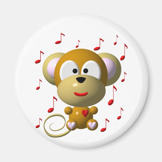 Musikapa Magnet (Framsidan)