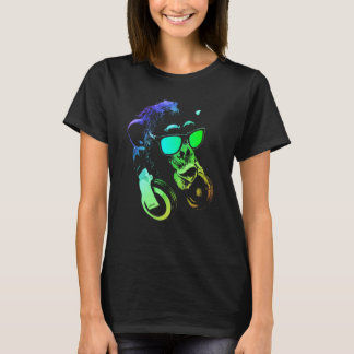 Musikapa Och Cool Djur Dj T Shirt