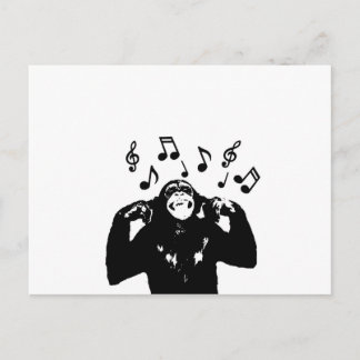 musikapkeymonkey vykort