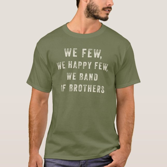Musikband av bröder - BEKYMRAD stilsort Tee Shirt (Framsida)