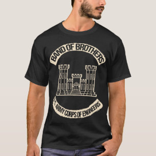 musikband av kår för broderU.S.-armé av ingenj T Shirt