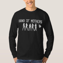 Musikband av mammor - stark T-tröja för armémamma