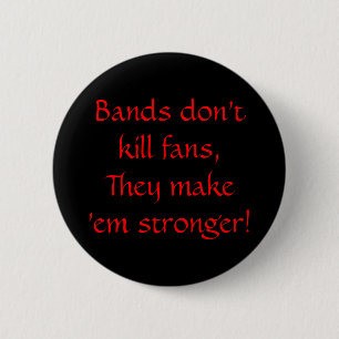 Musikband dödar inte fläktar, dem gör dem knapp