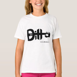 Musikband för logotyp för musikgitarrT-tröja T Shirt