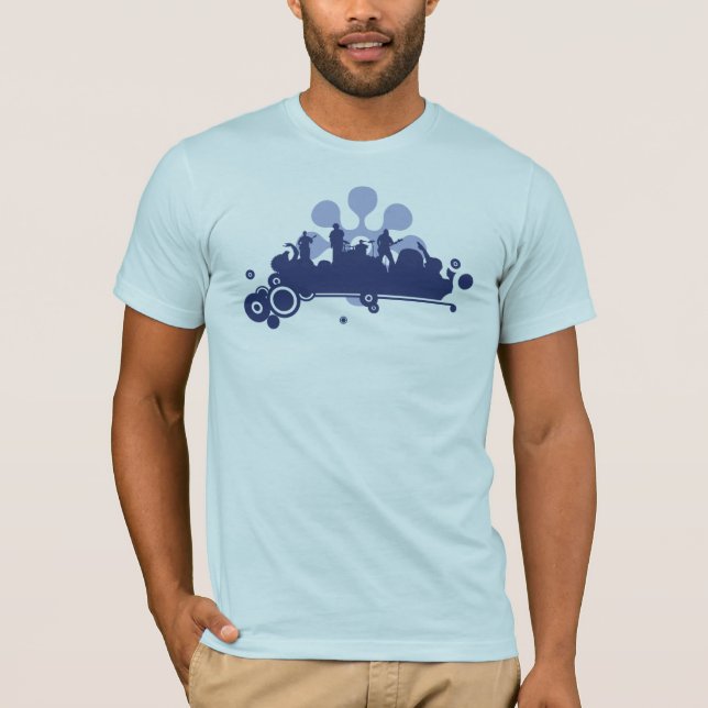 Musikband T-shirt (Framsida)