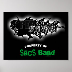 Musikbandaffisch Poster