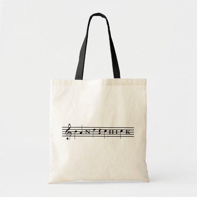 Musikbandchick Tygkasse (Framsidan)