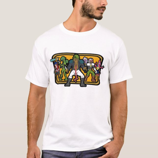 Musikbandet Tee Shirt (Framsida)