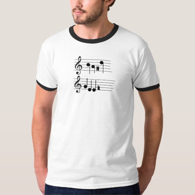 MusikbandGeek Tee (Framsida)