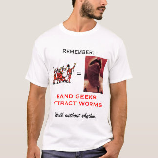 MUSIKBANDGEEKS TILLDRAR MASKAR T SHIRT