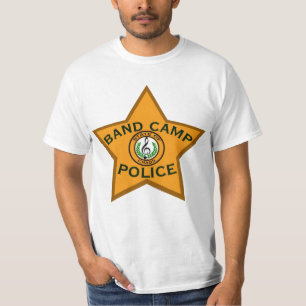 Musikbandlägerpolis T Shirt