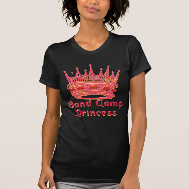 MusikbandlägerPrincess T-shirt (Framsida)